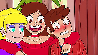 Video Kartun Parodi Gravity Falls: Menjilat Dan Menunggang