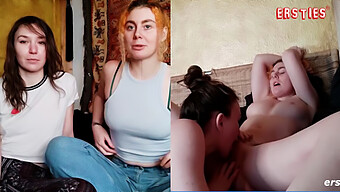 Zora Și Innana Se Angajează Pentru Prima Dată Împreună În Activități Lesbiene: Lins Și Squirting