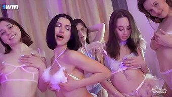 Group Sex Party With Double Penetration And Cumshot In 1winporn Video